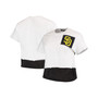 Women's Gray San Diego Padres Cropped T-shirt