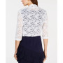 Scalloped Lace Shrug