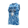 Women's Royal Dallas Cowboys Tie-Dye Jersey Boxy Tank Top