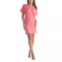 Women's Loose Fit V-neck Above the Knee Dress