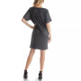 Women's Loose Fit V-neck Above the Knee Dress