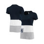 Women's Navy New York Yankees Fitted T-shirt