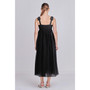Women's Bow Accent Maxi Dress