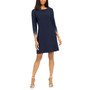 Embellished-Sleeve Sheath Dress