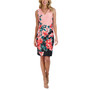 Women's Floral-Print V-Neck Sheath Dress