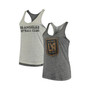 Women's Charcoal and Gray LAFC Squad Reversible Tank Top