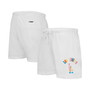 Women's White Los Angeles Dodgers Washed Neon Shorts