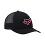 Women's Black Logo Boundary Trucker Snapback Hat