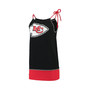 Women's Black Kansas City Chiefs Vintage-Like Tank Dress