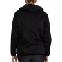 Women's Loose Fit Oversize Full Zip Sherpa Lined Hoodie Fleece