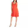 Women's Sleeveless A-Line Fit and Flare Skater Dress