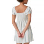 Women's Sweetheart-Neck Babydoll Mini Dress