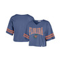 Women's Royal Florida Gators Fanfare Sport V-Neck Crop Top