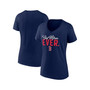 Women's Branded Navy Boston Red Sox Mother's Day V-Neck T-shirt