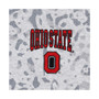 Women's Heather Gray Ohio State Buckeyes Leopard Quarter-Zip Sweatshirt