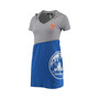 Women's Heathered Gray, Royal New York Mets Hoodie Dress