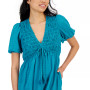 Women's Smocked Tiered A-Line Dress
