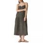 Women's Cutwork Paneled Maxi Dress