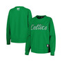 Women's Kelly Green Boston Celtics Regina Raglan Pullover Sweatshirt