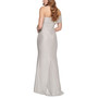 Women's One Shoulder Side Tucked Gown