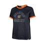 Women's Navy Houston Astros City Connect Sweet Heat Peyton T-shirt
