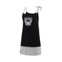 Women's Black Las Vegas Raiders Vintage-Like Tank Dress