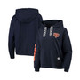 Women's Navy Chicago Bears Staci Pullover Hoodie