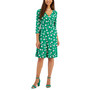 Women's Maura Printed Surplice-Neck Dress