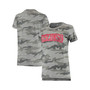 Women's Camo Wisconsin Badgers T-shirt