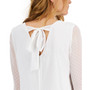 Women's Tie-Back Dotted Dress, Created for Macy's