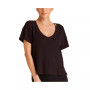 Women's V-Neck Plus Size Indio Rib Tee