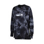 Women's Black Seattle Seahawks Bailey Tie-Dye Pullover Sweatshirt