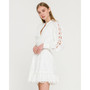 Women's Lace Trim Mini Dress