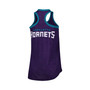 Women's Purple Charlotte Hornets Showdown Scoop-Neck Racerback Tank Top