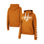 Women's Texas Orange Texas Longhorns 3-Hit Pullover Sweatshirt