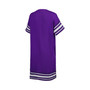 Women's Purple LSU Tigers Cascade T-shirt Dress