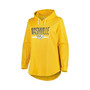 Women's Heather Gold Nashville Predators Plus Size Fleece Pullover Hoodie