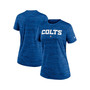 Women's Royal Indianapolis Colts Sideline Velocity Performance T-shirt