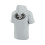 Men's and Women's Gray San Francisco 49ers Super Soft Fleece Short Sleeve Hoodie