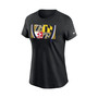 Women's Black Baltimore Ravens Hometown Collection T-Shirt