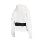 Women's White, Black San Francisco Giants Cropped Pullover Hoodie