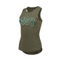Women's Olive Michigan State Spartans Adrienne Tank Top