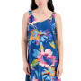 Petite Floral-Print Tushy Strap Maxi Dress