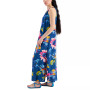 Petite Floral-Print Tushy Strap Maxi Dress
