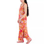 Petite Floral-Print Tushy Strap Maxi Dress