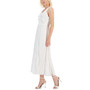 Women's Solid Chiffon Sleeveless Dress
