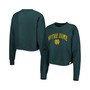 Women's Green Notre Dame Fighting Irish Classic Campus Corded Timber Sweatshirt