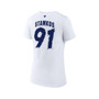 Women's Branded Steven Stamkos White Tampa Bay Lightning Special Edition 2.0 Name and Number V-Neck T-shirt