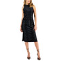 INC International Concepts Women's Velvet Snakeskin-Print Midi Dress, Created for Macy's