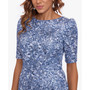Women's Embroidered Lace Sheath Dress